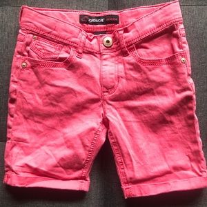 Jordache Pink Denim Girl Shorts